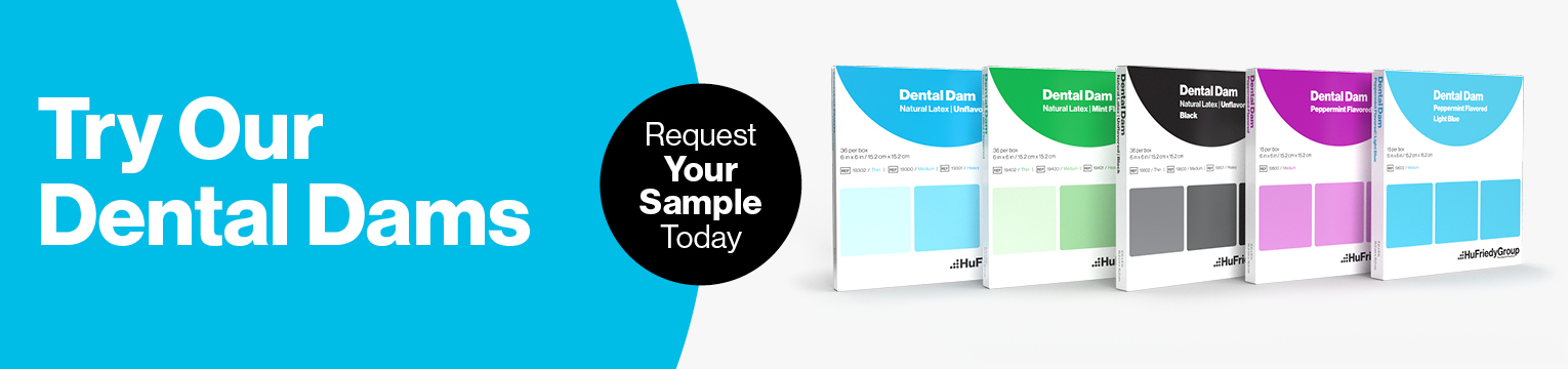 Dental dam samples