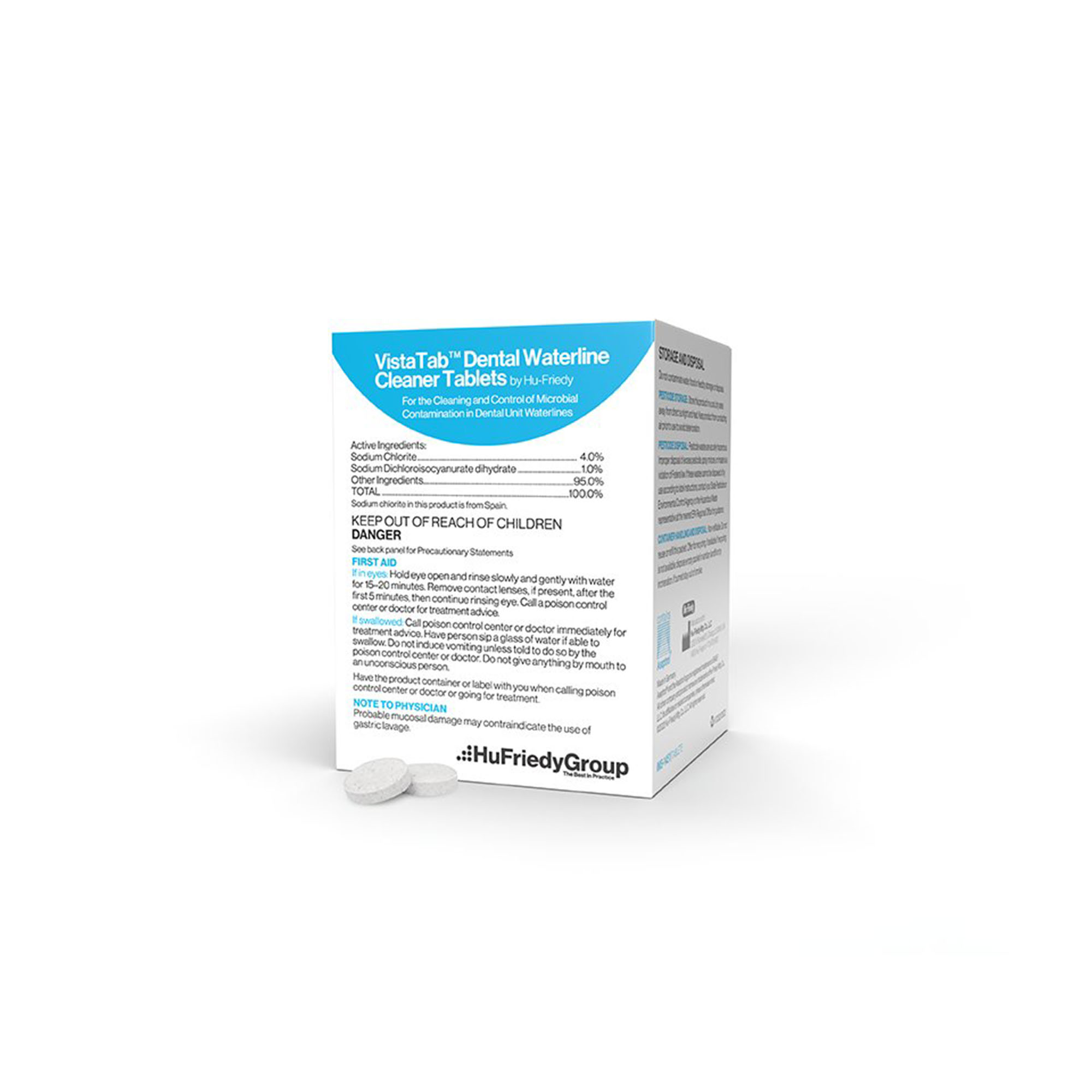 VistaTab™ Dental Waterline Cleaner Tablets IMS1451 HuFriedy Group