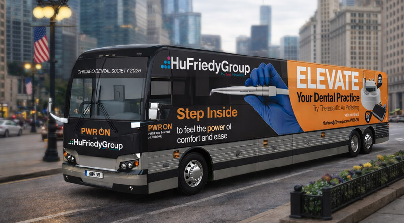 Mobile Air Polishing demonstration station