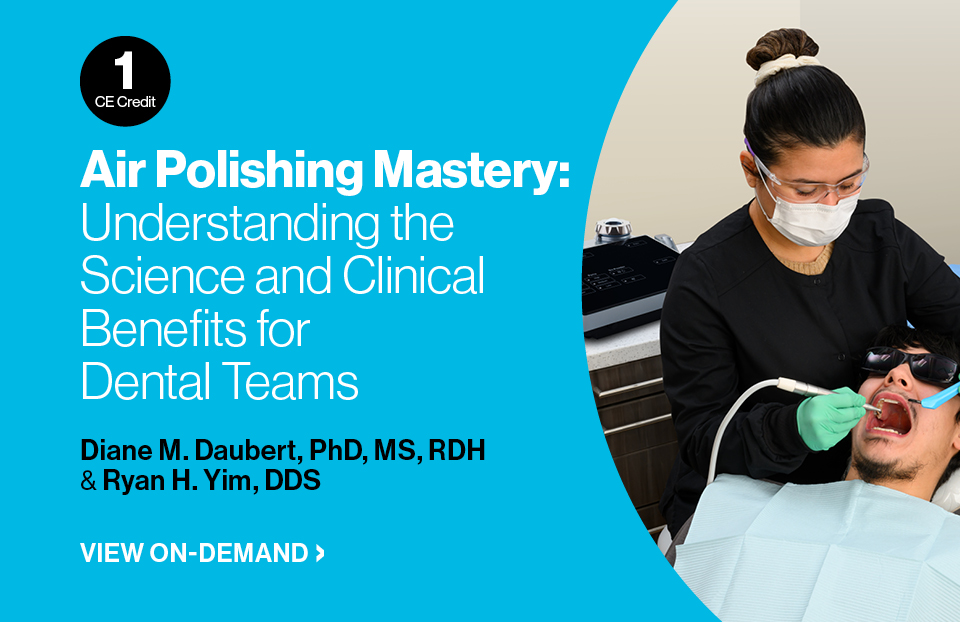 Elevate Your Practice: The Science and Strategy of Modern Air Polishing webinar